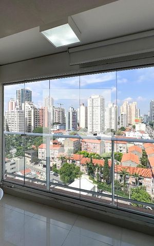 Studio para alugar com 38m², 1 quarto e 1 vagaSacada