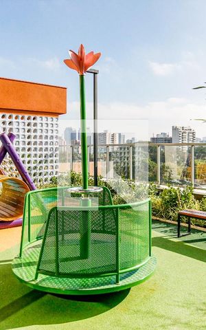 Studio para alugar com 25m², 1 quarto e sem vaga Studio para alugar com 25m², 1 quarto e sem vagaÁrea comum - Playground