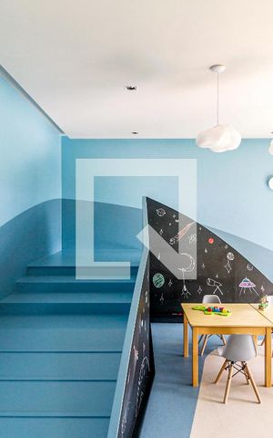 Studio para alugar com 25m², 1 quarto e sem vaga Studio para alugar com 25m², 1 quarto e sem vagaÁrea comum - Brinquedoteca