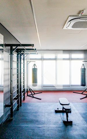 Studio para alugar com 25m², 1 quarto e sem vaga Studio para alugar com 25m², 1 quarto e sem vagaÁrea comum - Academia