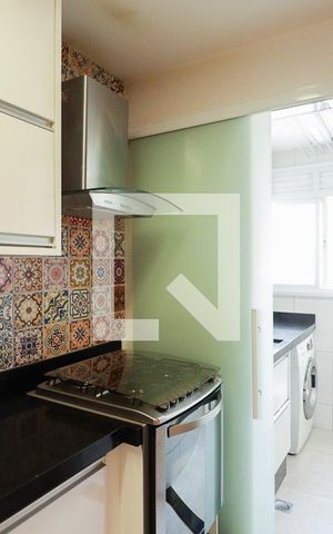Apartamento para alugar com 83m², 2 quartos e 2 vagasCozinha e Área de Serviço