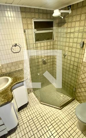 Apartamento para alugar com 58m², 1 quarto e 1 vaga Apartamento para alugar com 58m², 1 quarto e 1 vagaBanheiro da Suíte