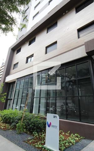 Studio para alugar com 24m², 1 quarto e sem vagaFachada do Prédio