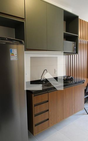 Studio para alugar com 24m², 1 quarto e sem vagaCozinha Studio