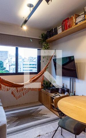 Studio à venda com 30m², 1 quarto e sem vagaSala