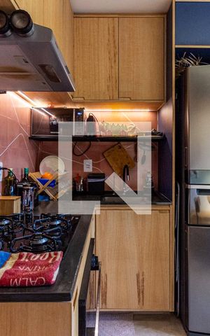 Studio à venda com 30m², 1 quarto e sem vagaCozinha