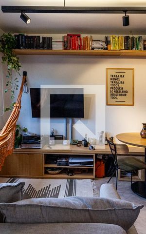 Studio à venda com 30m², 1 quarto e sem vagaSala