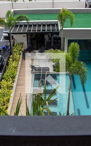 Apartamento para alugar com 35m², 1 quarto e 1 vaga Apartamento para alugar com 35m², 1 quarto e 1 vagaVaranda