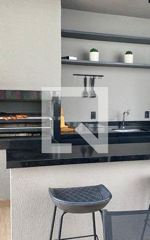 Apartamento para alugar com 35m², 1 quarto e 1 vaga Apartamento para alugar com 35m², 1 quarto e 1 vagaÁrea comum - Churrasqueira