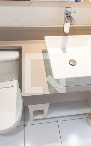 Apartamento para alugar com 74m², 2 quartos e 1 vagaBanheiro Social