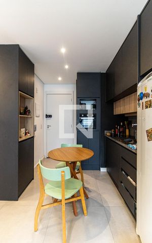 Studio à venda com 28m², 1 quarto e sem vagaCozinha