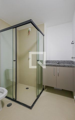 Apartamento para alugar com 25m², 1 quarto e sem vaga Apartamento para alugar com 25m², 1 quarto e sem vagaBanheiro