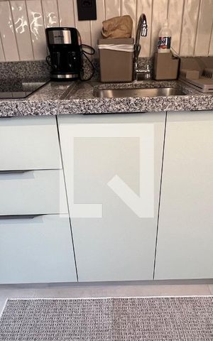Studio para alugar com 24m², 1 quarto e sem vaga Studio para alugar com 24m², 1 quarto e sem vagaCozinha