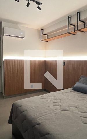 Studio para alugar com 24m², 1 quarto e sem vaga Studio para alugar com 24m², 1 quarto e sem vagaDetalhe