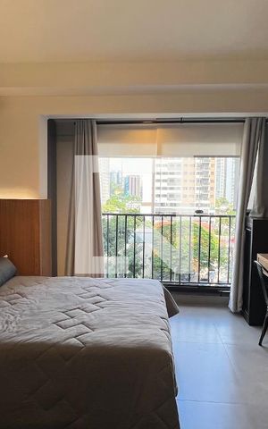 Studio para alugar com 24m², 1 quarto e sem vaga Studio para alugar com 24m², 1 quarto e sem vagaQuarto