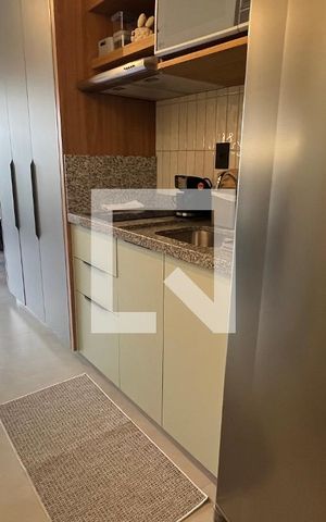 Studio para alugar com 24m², 1 quarto e sem vaga Studio para alugar com 24m², 1 quarto e sem vagaCozinha