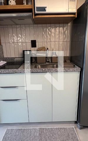 Studio para alugar com 24m², 1 quarto e sem vaga Studio para alugar com 24m², 1 quarto e sem vagaCozinha
