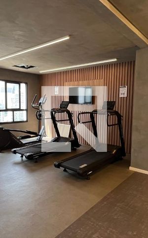 Studio para alugar com 24m², 1 quarto e sem vaga Studio para alugar com 24m², 1 quarto e sem vagaAcademia