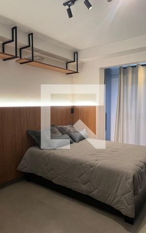 Studio para alugar com 24m², 1 quarto e sem vaga Studio para alugar com 24m², 1 quarto e sem vagaQuarto