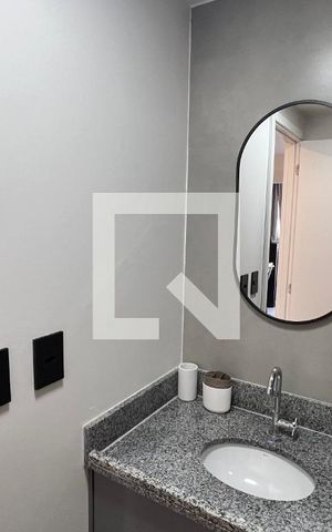 Studio para alugar com 24m², 1 quarto e sem vaga Studio para alugar com 24m², 1 quarto e sem vagaBanheiro