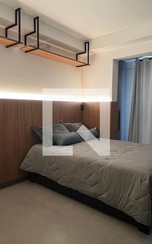 Studio para alugar com 24m², 1 quarto e sem vaga Studio para alugar com 24m², 1 quarto e sem vagaDetalhe