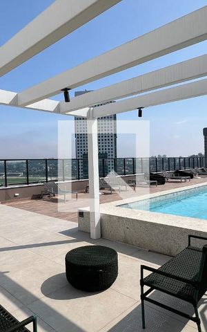 Studio para alugar com 24m², 1 quarto e sem vaga Studio para alugar com 24m², 1 quarto e sem vagaPiscina