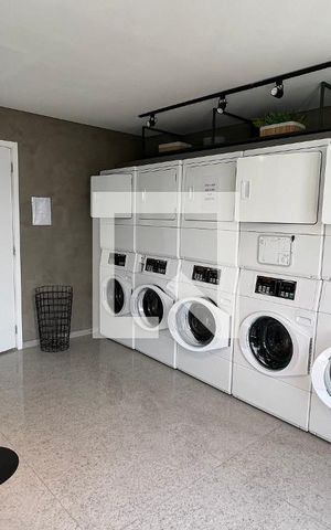 Studio para alugar com 24m², 1 quarto e sem vaga Studio para alugar com 24m², 1 quarto e sem vagaLavanderia