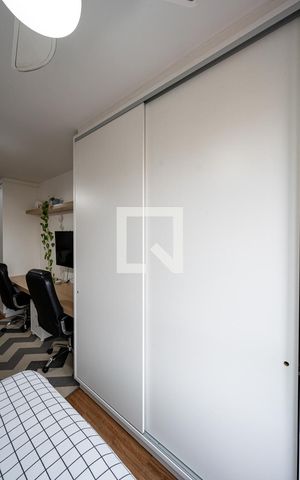 Studio para alugar com 28m², 1 quarto e sem vaga Studio para alugar com 28m², 1 quarto e sem vagaQuarto