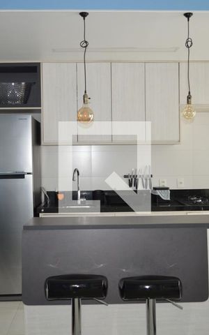 Apartamento à venda com 52m², 1 quarto e 1 vagaCozinha