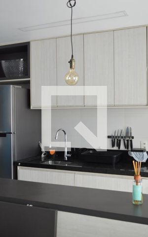 Apartamento à venda com 52m², 1 quarto e 1 vagaCozinha