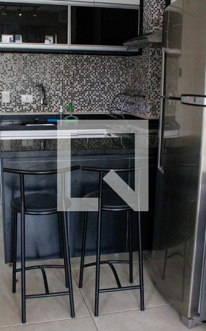 Apartamento à venda com 52m², 1 quarto e 1 vagaCozinha