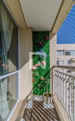 Apartamento à venda com 52m², 1 quarto e 1 vagaVaranda