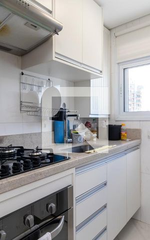 Apartamento à venda com 44m², 1 quarto e 2 vagasCozinha