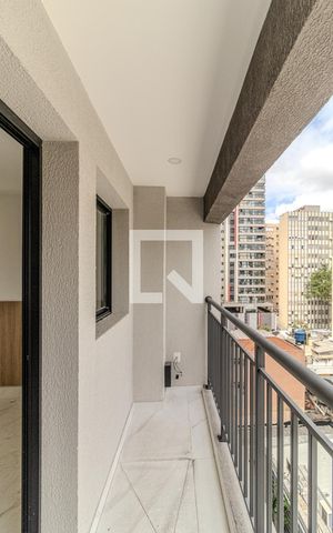 Studio para alugar com 27m², 1 quarto e sem vagaVaranda
