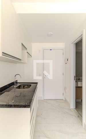 Studio para alugar com 27m², 1 quarto e sem vagaCozinha
