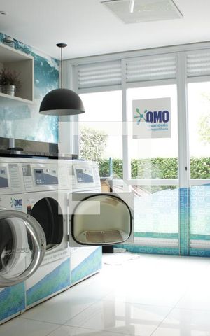 Studio à venda com 37m², 1 quarto e 1 vagaLavanderia