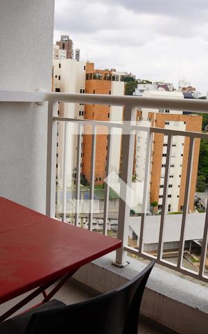 Studio para alugar com 30m², 1 quarto e 1 vagaVaranda