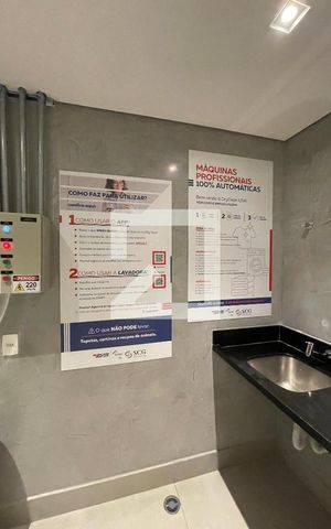 Apartamento à venda com 36m², 1 quarto e 1 vaga Apartamento à venda com 36m², 1 quarto e 1 vagaLavanderia