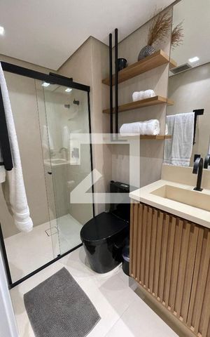 Apartamento à venda com 36m², 1 quarto e 1 vaga Apartamento à venda com 36m², 1 quarto e 1 vagaBanheiro da suíte