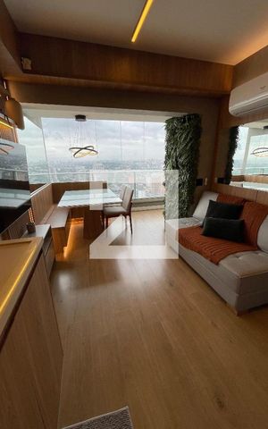 Apartamento à venda com 36m², 1 quarto e 1 vaga Apartamento à venda com 36m², 1 quarto e 1 vagaSala de estar