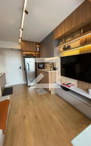 Apartamento à venda com 36m², 1 quarto e 1 vaga Apartamento à venda com 36m², 1 quarto e 1 vagaSala de estar