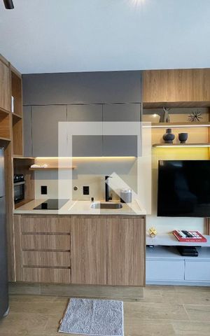 Apartamento à venda com 36m², 1 quarto e 1 vaga Apartamento à venda com 36m², 1 quarto e 1 vagaCozinha - Armários