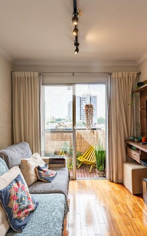 Apartamento à venda com 60m², 2 quartos e 1 vaga Apartamento à venda com 60m², 2 quartos e 1 vagaSala