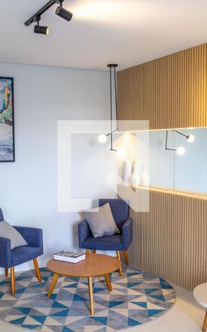 Apartamento para alugar com 40m², 1 quarto e sem vagaHall social
