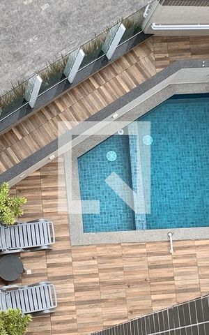 Apartamento para alugar com 57m², 2 quartos e 1 vagavista varanda