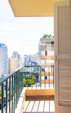 Apartamento para alugar com 187m², 2 quartos e sem vaga Apartamento para alugar com 187m², 2 quartos e sem vagaSacada do Quarto 1