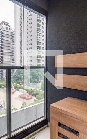 Studio para alugar com 25m², 1 quarto e sem vagaVaranda
