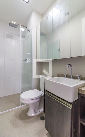 Studio para alugar com 25m², 1 quarto e sem vagaBanheiro
