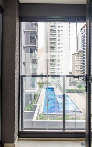 Studio para alugar com 25m², 1 quarto e sem vagaVaranda
