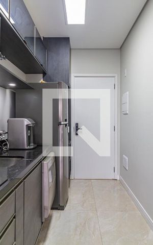 Studio para alugar com 25m², 1 quarto e sem vagaCozinha